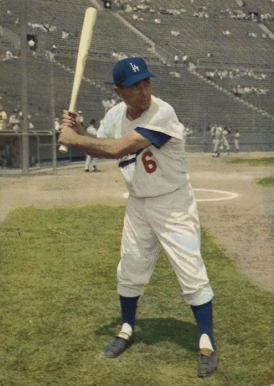 1959 Morrell Meat Dodgers Carl Furillo # Baseball Card