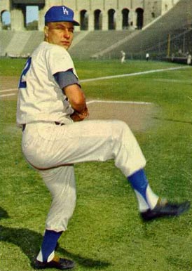 1959 Morrell Meat Dodgers Johnny Podres # Baseball Card