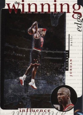 1996 UD3 The Winning Edge Michael Jordan #W1 Basketball Card