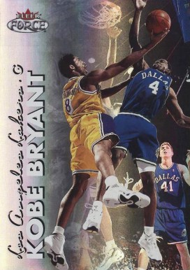 1999 Fleer Force Kobe Bryant #2 Basketball Card