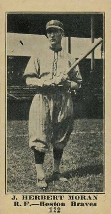 1916 Sporting News & Blank J. Herbert Moran #122 Baseball Card