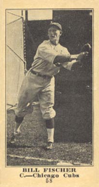 1916 Sporting News & Blank Bill Fischer #58 Baseball Card