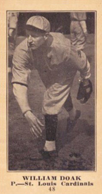 1916 Sporting News & Blank William Doak #48 Baseball Card