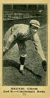 1916 Sporting News & Blank Heinie Groh #73 Baseball Card