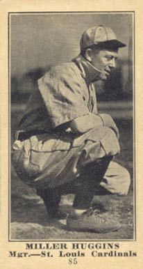1916 Sporting News & Blank Miller Huggins #85 Baseball Card