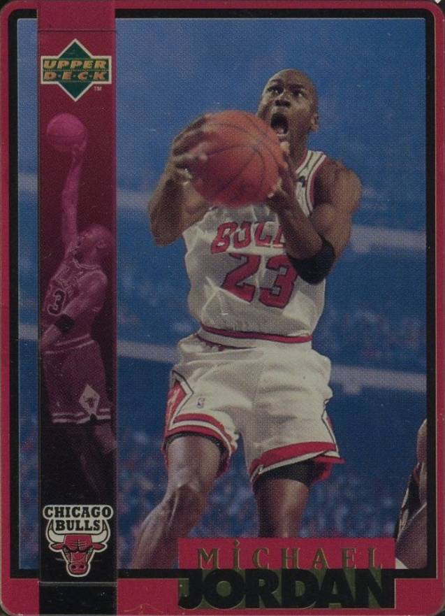 1996 Upper Deck Jordan Metal Michael Jordan #4 Basketball Card