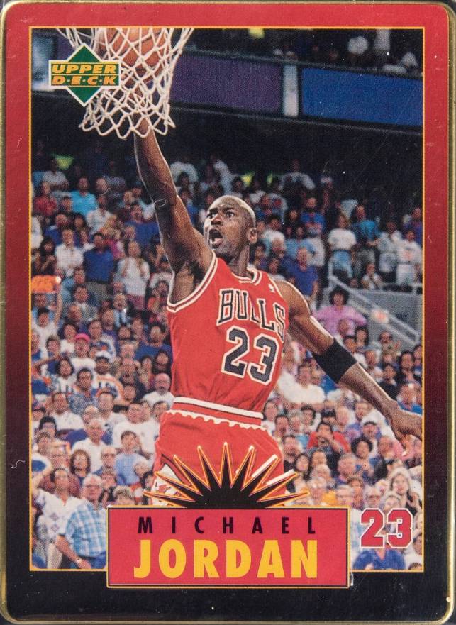 1996 Upper Deck Jordan Metal Michael Jordan #2 Basketball Card