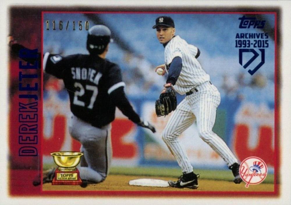 2017 Topps Archives Derek Jeter Retrospective Derek Jeter #DJ-5 Baseball Card