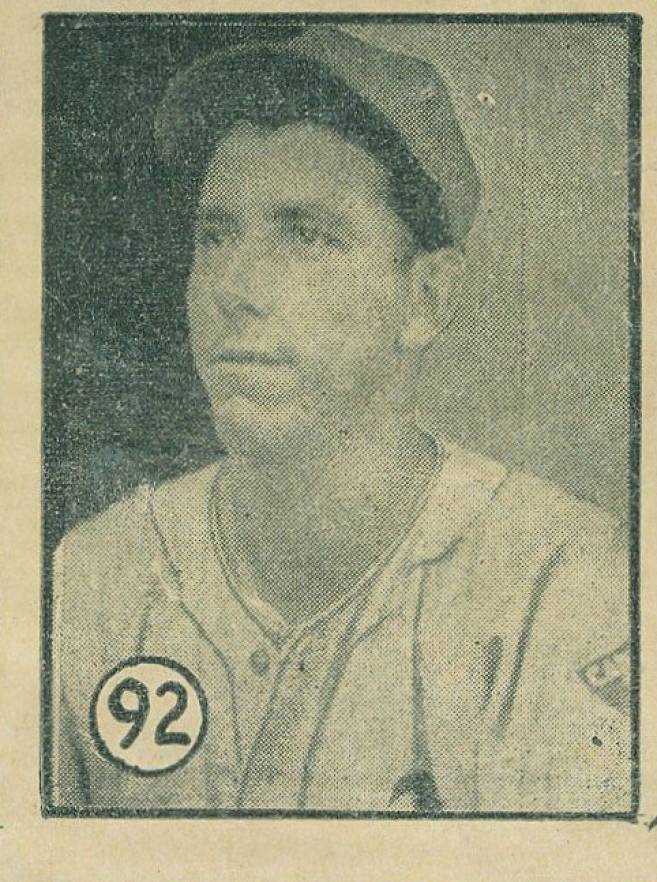 1945 Caramelo Deportivo Cuban League Agapito Mayor #92 Baseball Card