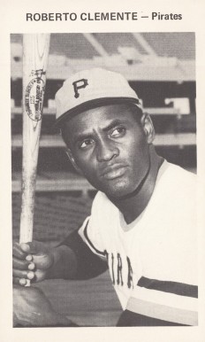 1971 Pittsburgh Pirates Team Issue Roberto Clemente # Baseball Card