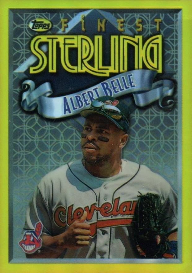 1996 Finest Albert Belle #9 Baseball Card