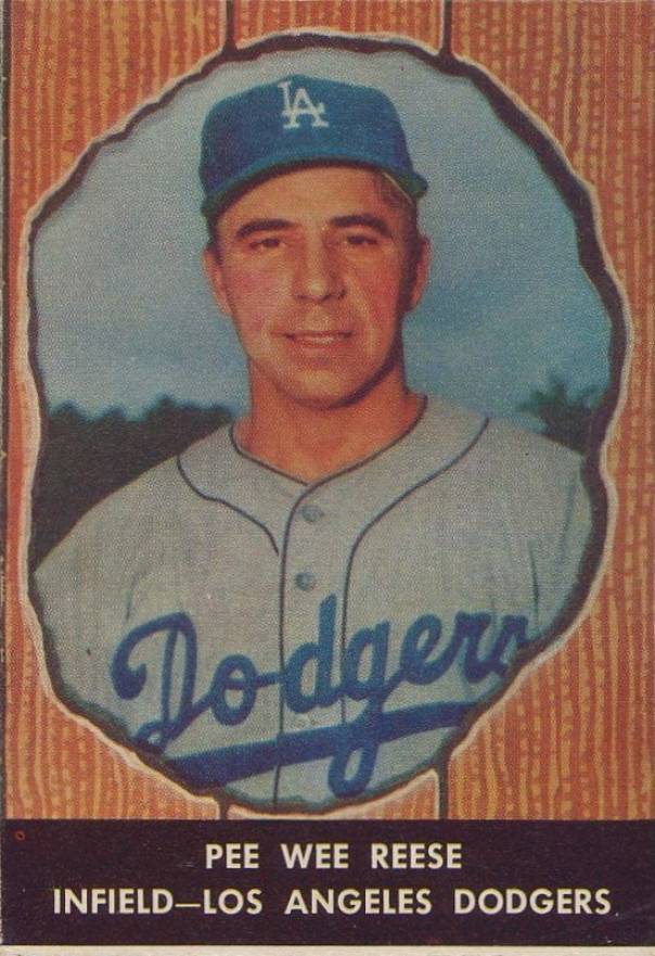 1958 Hires Root Beer Pee Wee Reese #23 Baseball Card