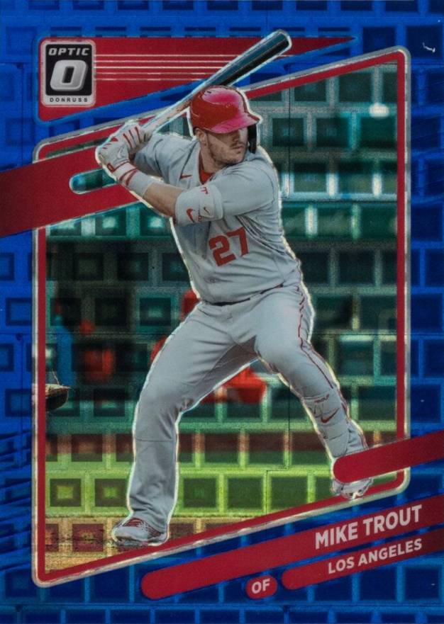 2021 Panini Donruss Optic Mike Trout #174 Baseball Card