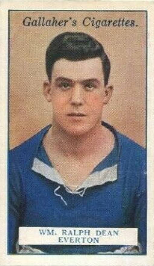 1928 Gallaher LTD. Footballers  Dixie Dean #52 Soccer Card