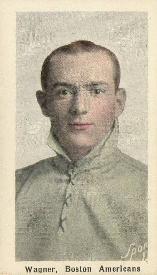 1910 Sporting Life Wagner, Boston Americans # Baseball Card