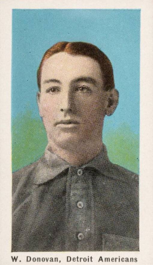 1910 Sporting Life W. Donovan, Detroit Americans # Baseball Card