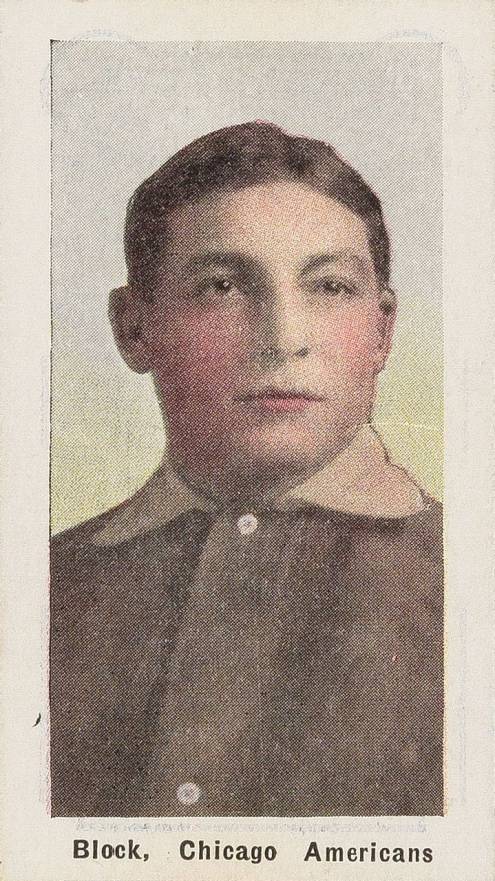 1910 Sporting Life Bruno Block # Baseball Card