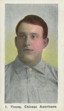 1910 Sporting Life I. Young, Chicago Americans # Baseball Card