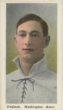1910 Sporting Life Bob Unglaub # Baseball Card