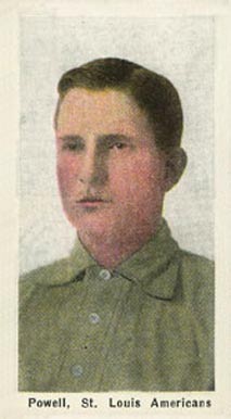 1910 Sporting Life Powell, St. Louis Americans # Baseball Card