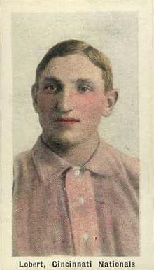 1910 Sporting Life Hans Lobert # Baseball Card