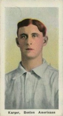 1910 Sporting Life Ed Karger # Baseball Card