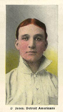 1910 Sporting Life D. Jones, Detroit Americans # Baseball Card
