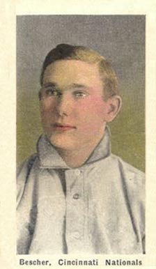 1910 Sporting Life Bescher, Cincinnati Nationals # Baseball Card