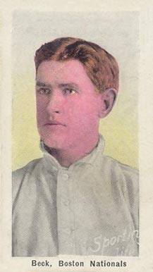 1910 Sporting Life Beck, Boston Nationals # Baseball Card