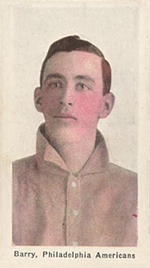 1910 Sporting Life Barry, Philadelphia Americans # Baseball Card