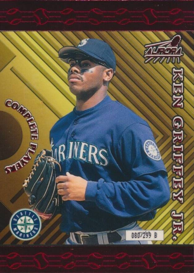 1999 Pacific Aurora Complete Players Ken Griffey Jr. #9B Baseball Card