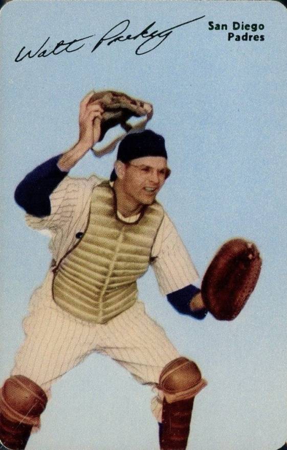 1953 Mother's Cookies Walt Pocekay #10 Baseball Card