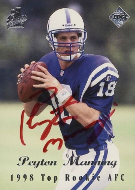 1998 Collector's Edge 1st Place Peyton Manning #135 Football Card