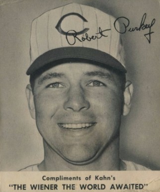 1959 Kahn's Wieners Robert Purkey # Baseball Card