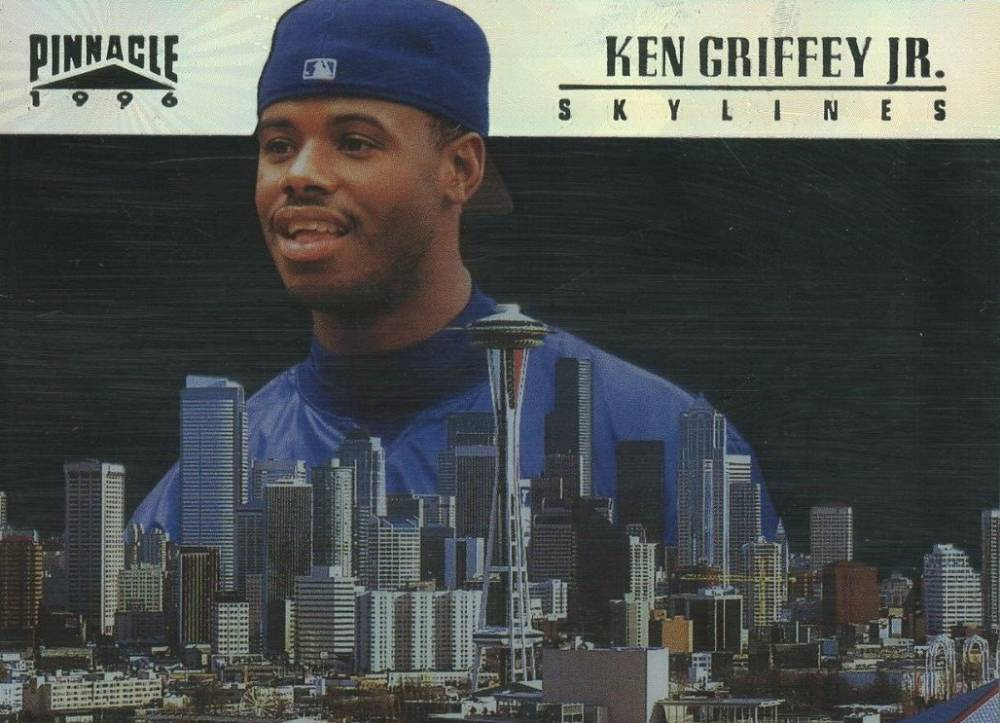 1996 Pinnacle Skylines Ken Griffey Jr. #1 Baseball Card