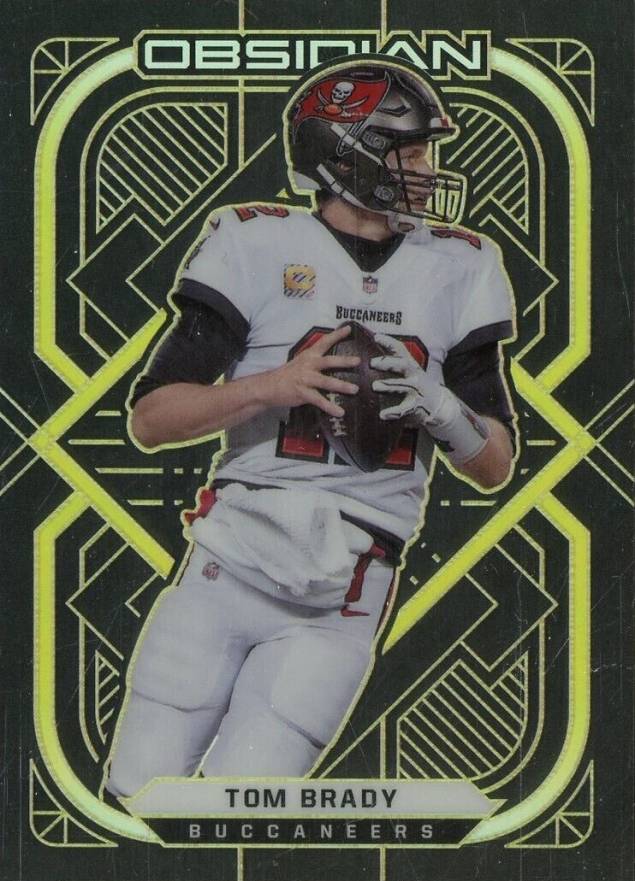 2021 Panini Obsidian Tom Brady #91 Football Card