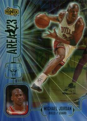 1998 Upper Deck Ionix Area 23 Michael Jordan #A1 Basketball Card
