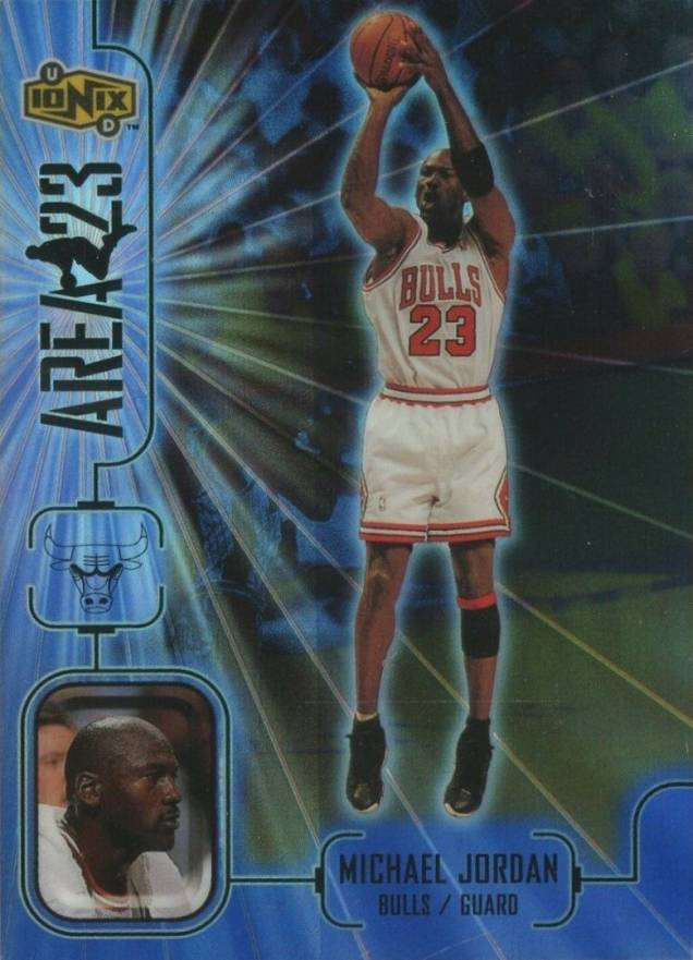 1998 Upper Deck Ionix Area 23 Michael Jordan #A3 Basketball Card