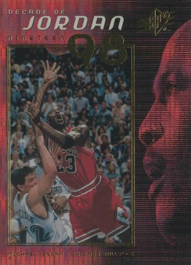 1999 SPx Decade of Jordan Michael Jordan #J9 Basketball Card