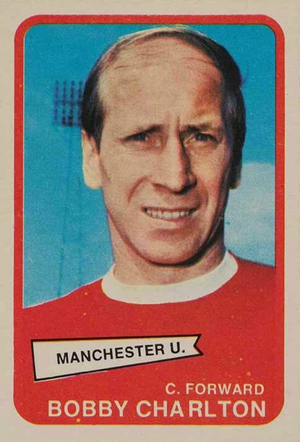 1968 A & BC Footballers Bobby Charlton #63 Soccer Card