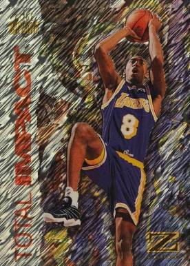 1997 Skybox Z-Force Total Impact Kobe Bryant #1 Basketball Card