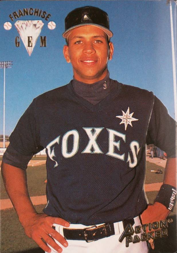 1994 Action Packed Scouting Report Alex Rodriguez #55 Baseball Card