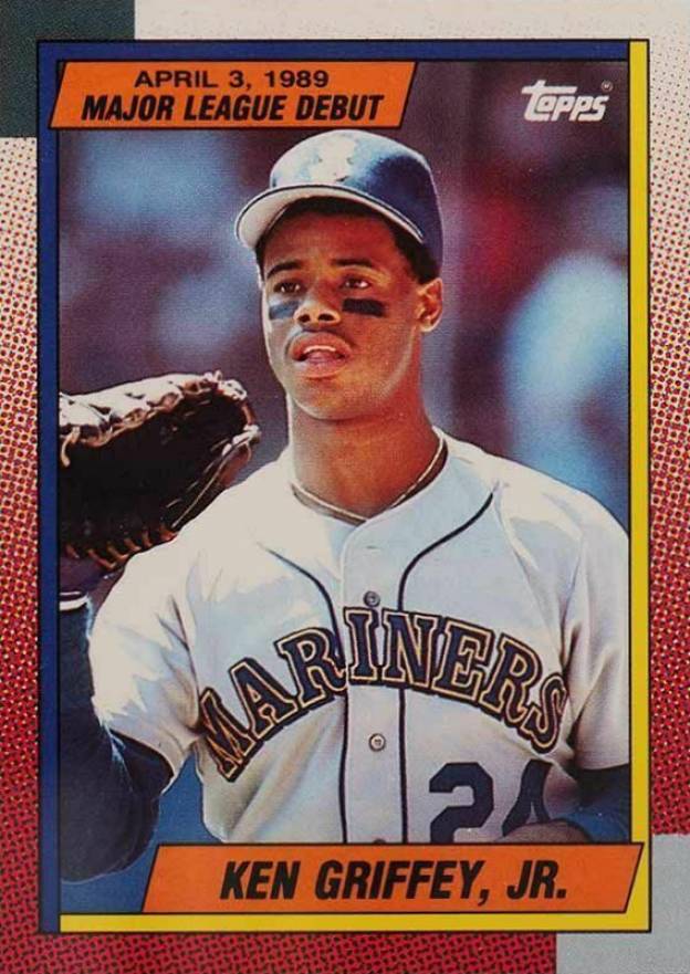 1990 Topps '89 M.L. Debut Ken Griffey Jr. #46 Baseball Card