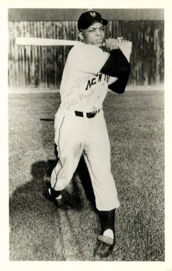 1953 Howard Photo Service Postcards Willie Mays # Baseball Card