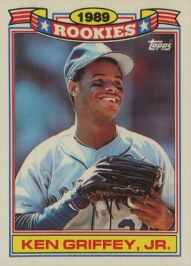 1990 Topps Glossy Rookies Ken Griffey Jr. #11 Baseball Card