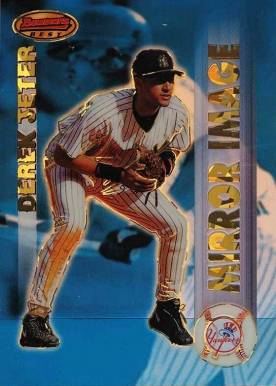 1999 Bowman's Best Mirror Image Alfonso Soriano/Derek Jeter #M3 Baseball Card
