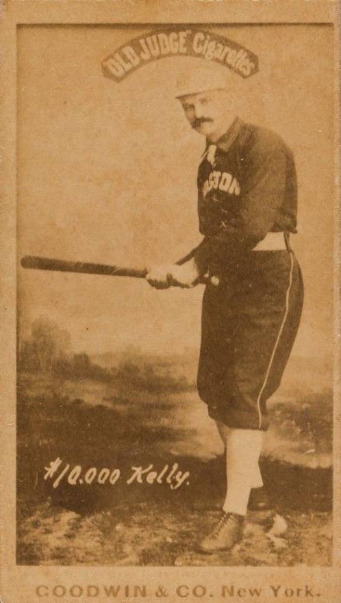 1887 Old Judge King Kelly #254-6a Baseball Card