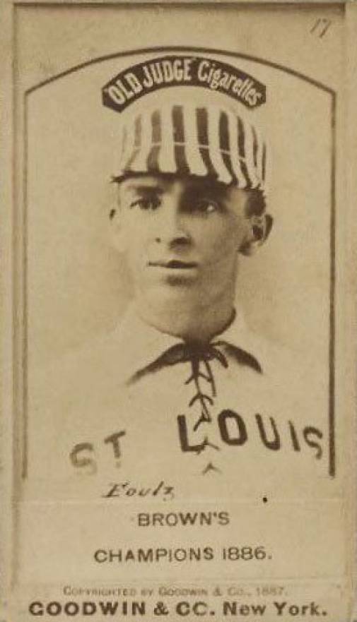 1887 Old Judge Dave Foutz #170-1 Baseball Card