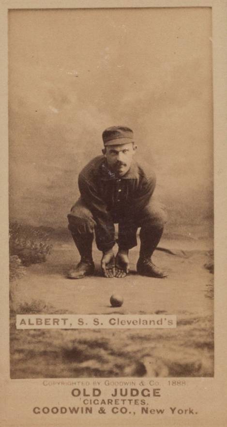 1887 Old Judge Albert, S.S., Cleveland's #1-3a Baseball Card