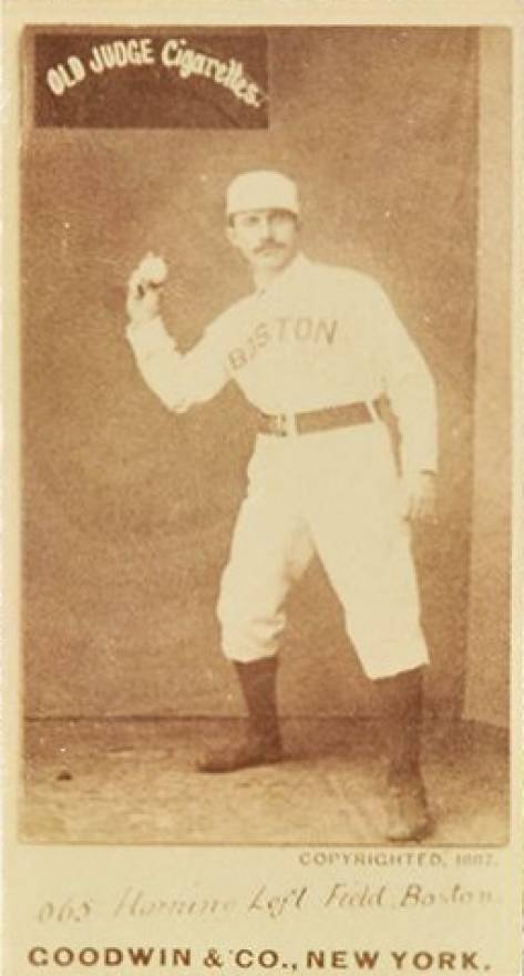 1887 Old Judge Hornung, Left Field, Boston #235-2c Baseball Card